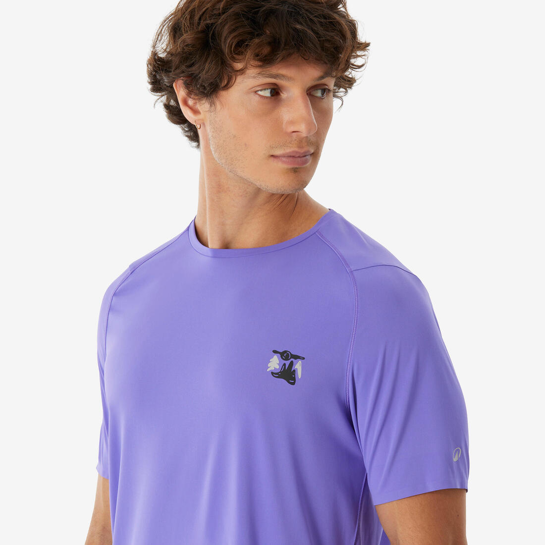T-shirt de randonnée manches courtes - MH500 - homme