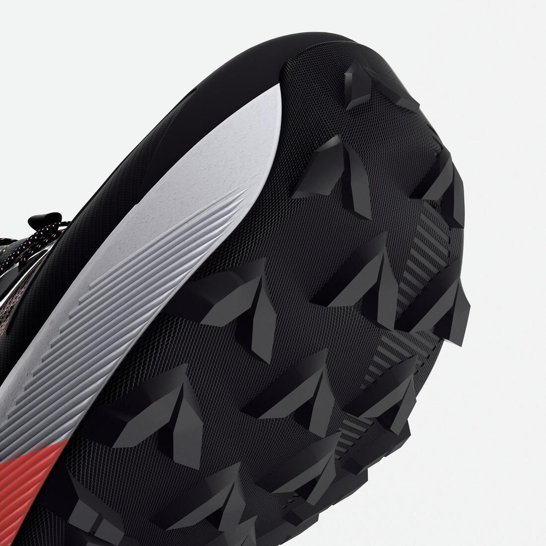 Chaussures de running trail femme, Kiprun kipsummit max gris et