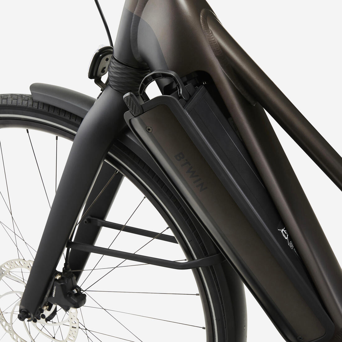 Velo ville electrique a moteur automatique owuru cadre bas ld 920 e