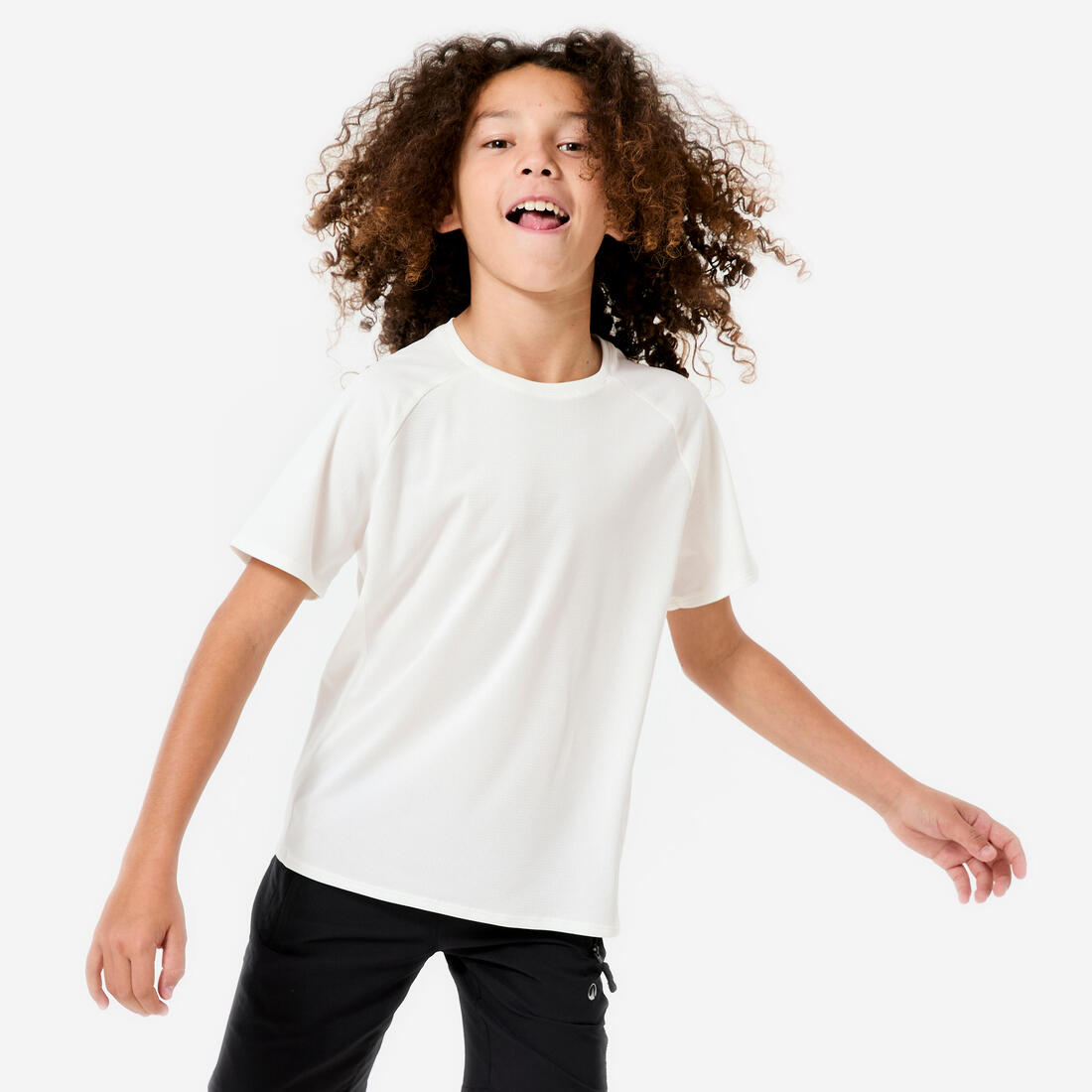 Tee-shirt enfant synthétique uni mixte