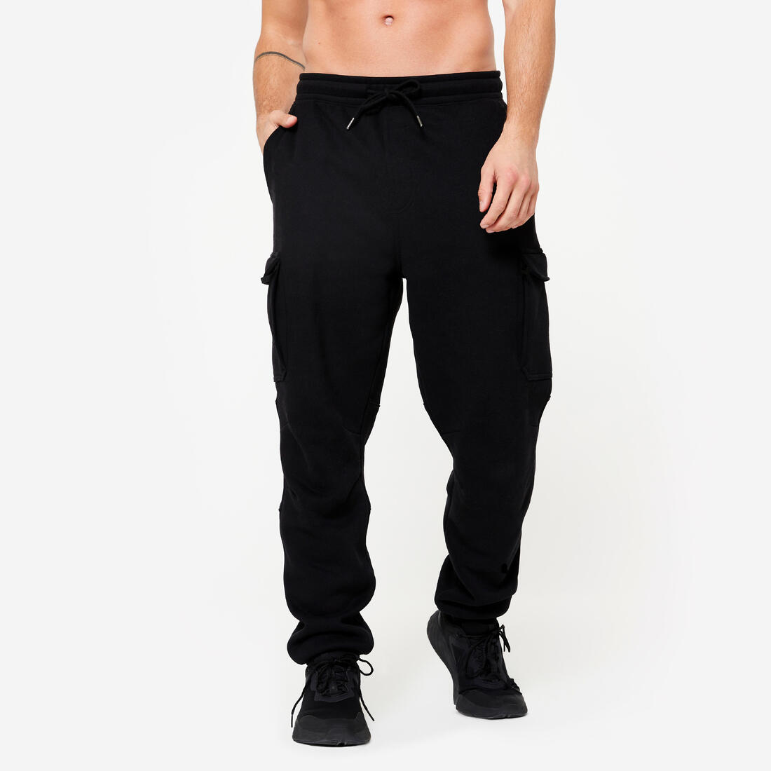Pantalon jogging fitness homme