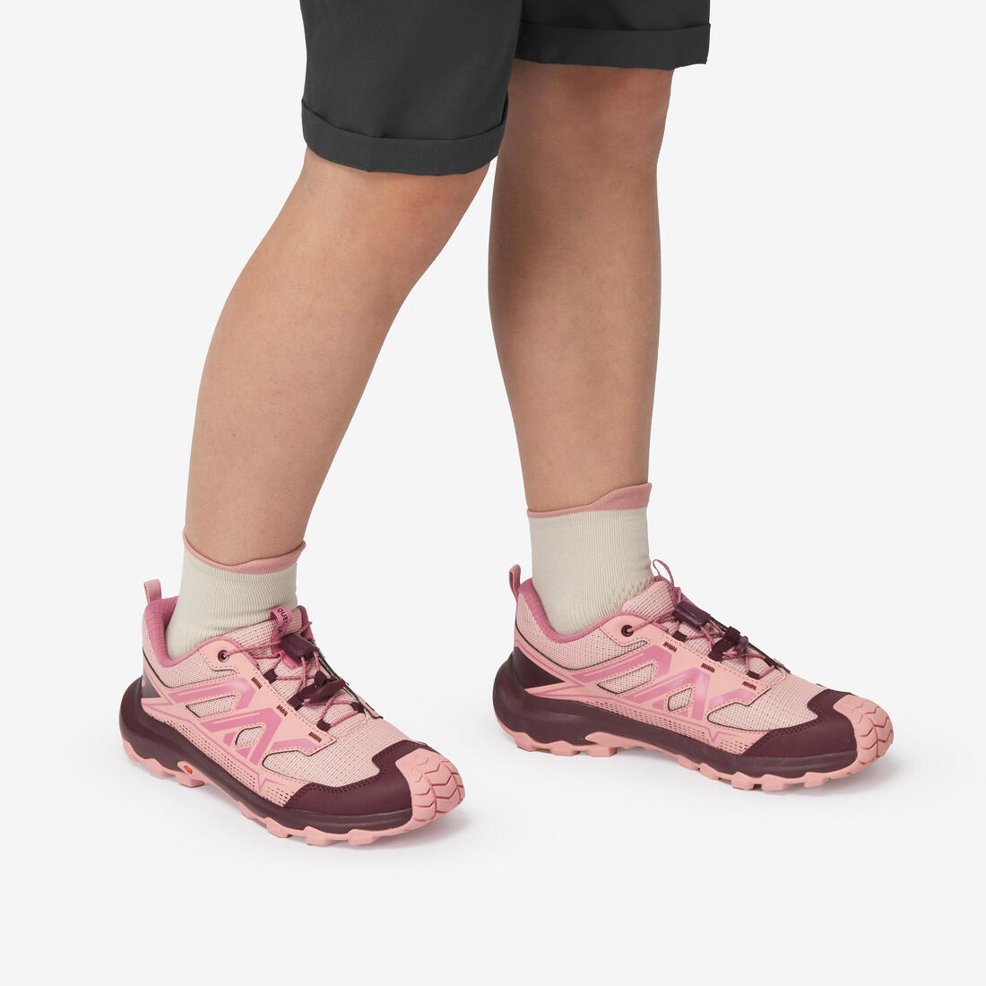 Chaussures de randonnée enfant du 28 au 34, Crossrock scratch