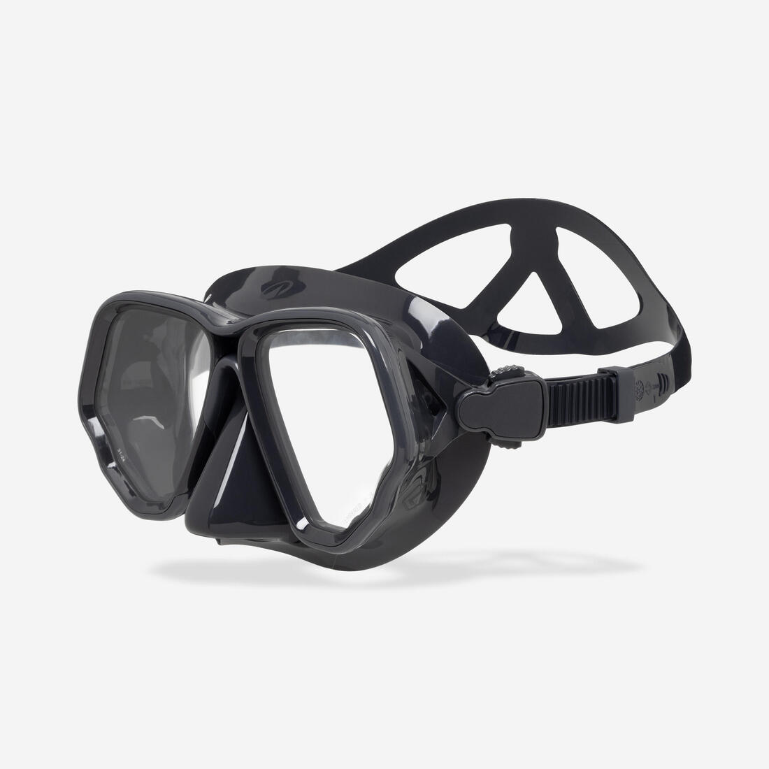 Masque de plongée antibuée adulte, 500 Dual