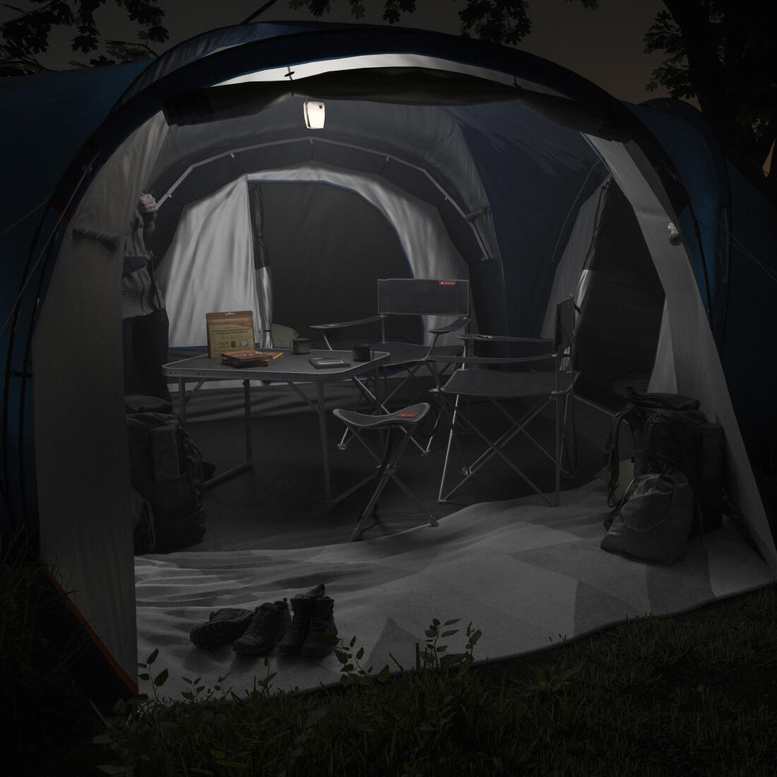 Lampe de camping à pile, 100 lumens, BL100