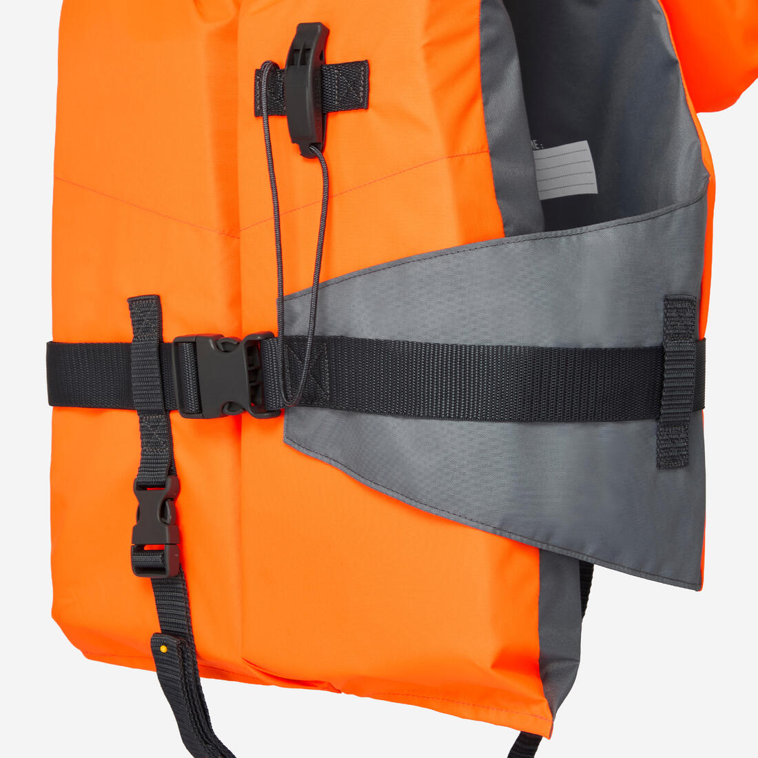 Gilet de sauvetage 100N mousse adulte LJ100n easy orange/gris