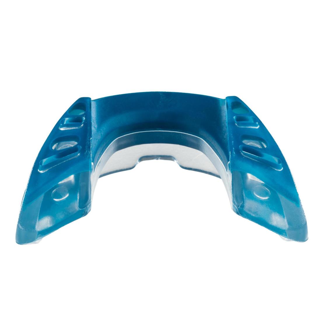 Protège dents de rugby R500 Taille L bleu  ( joueur(se) > à 1.70M )