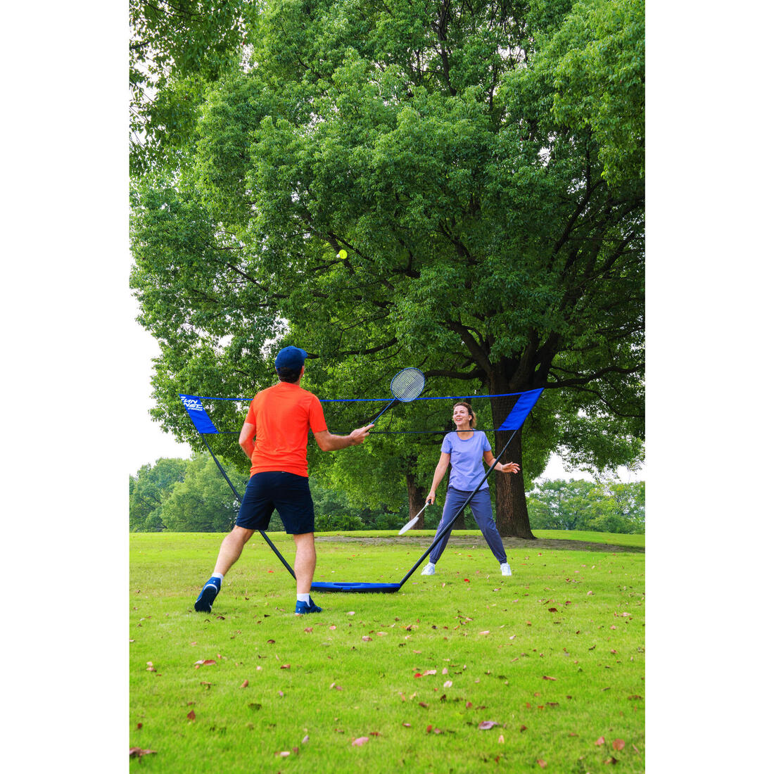 Filet de Badminton, Fun Set 3 Mètres - Bleu roi