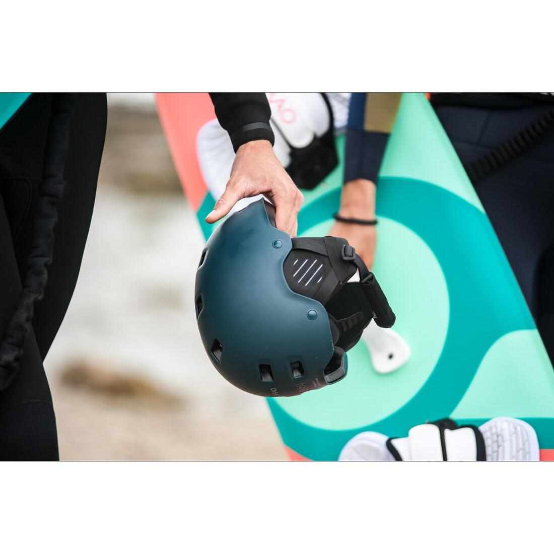 CASQUE DE KITE / WING KS 500 Jaune fluo
