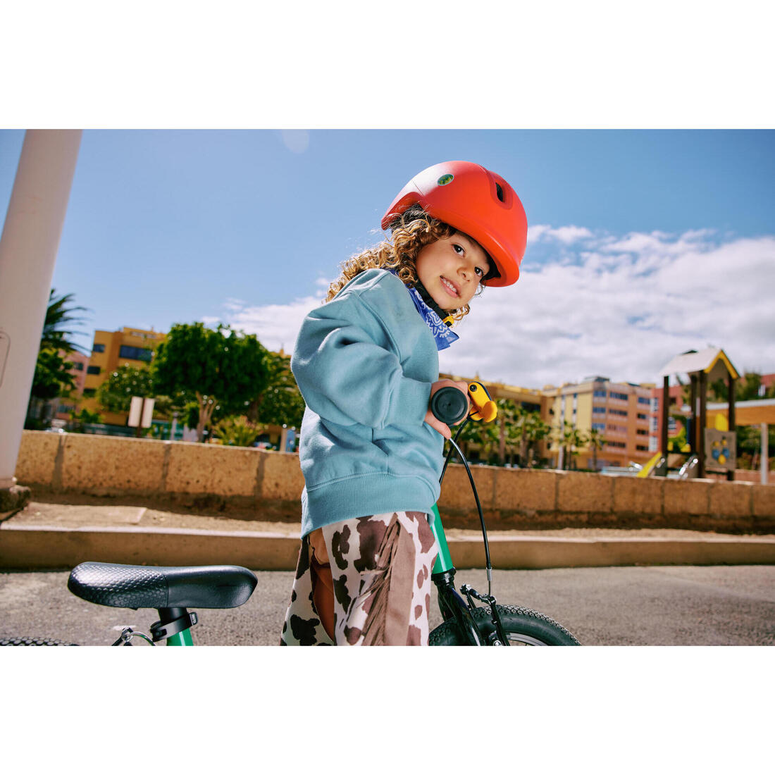 Casque velo enfant 47-55 cm, play 500