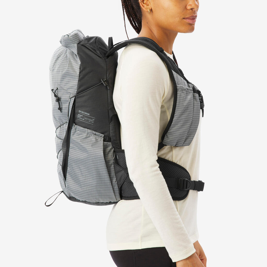 Sac à dos de randonnée montagne, MH500 LIGHT 22L