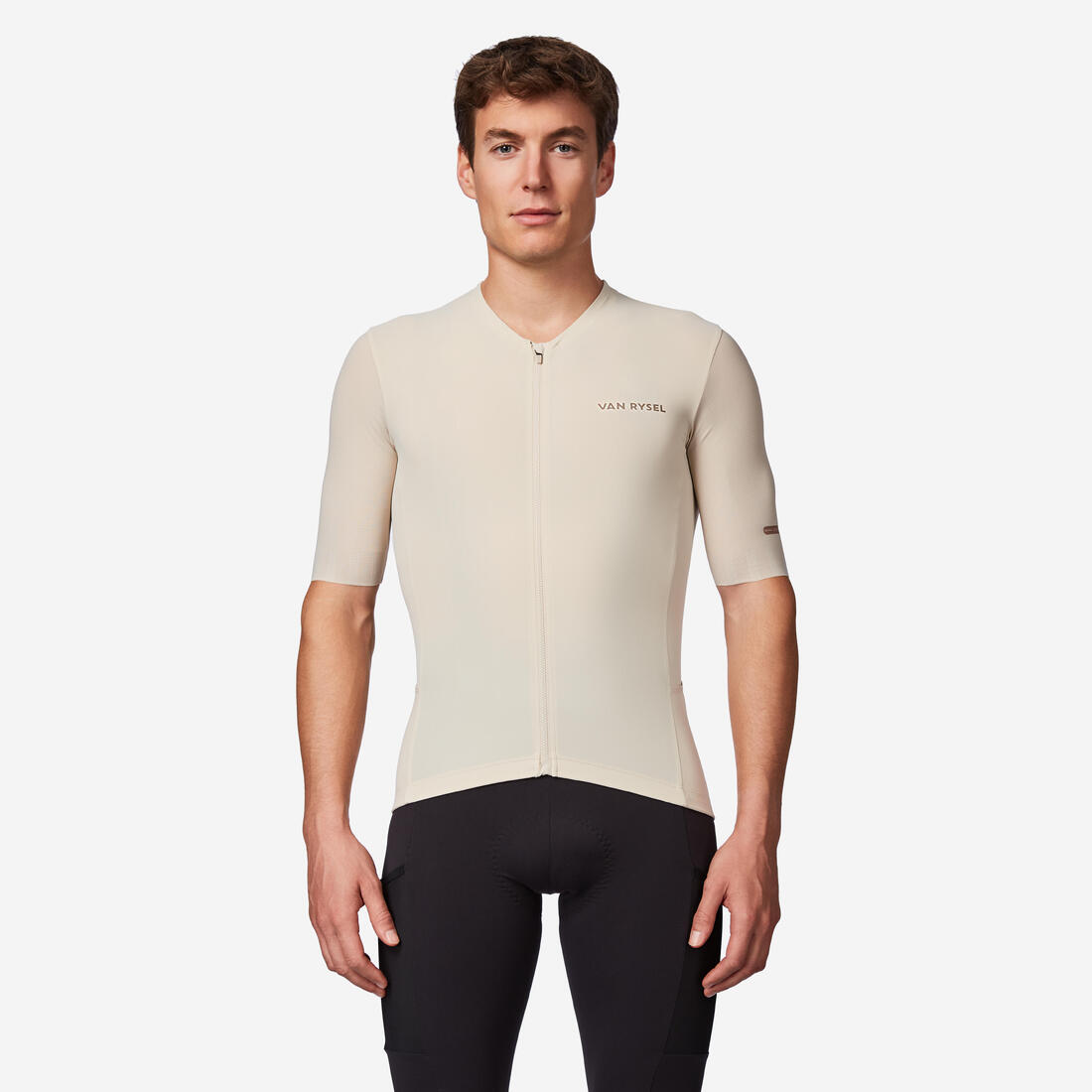 Maillot manches courtes de vélo route longue distance unisexe, EDR ULTRA