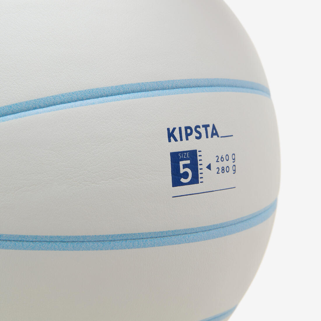 Ballon de volley-ball V500 gris, bleu et