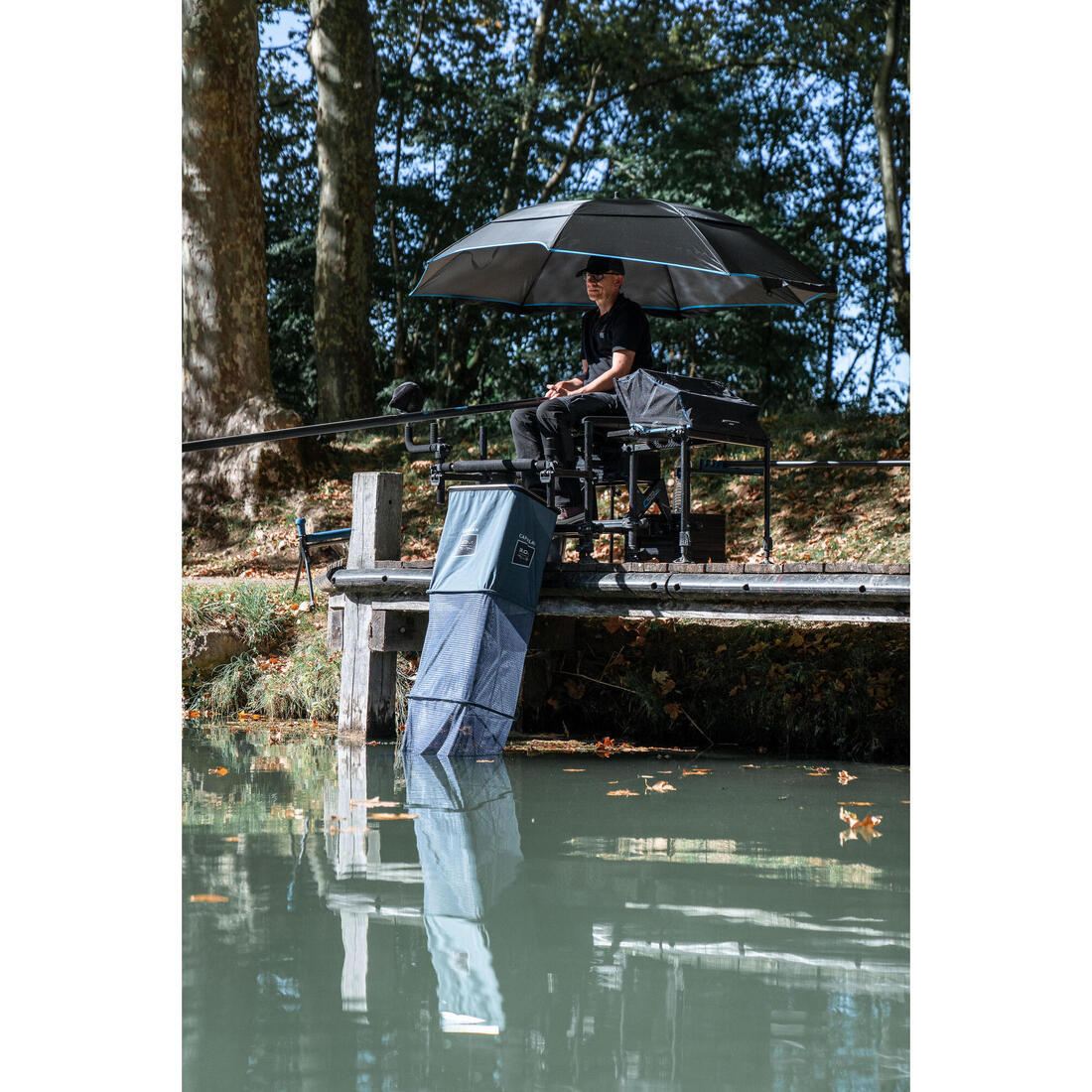 PARAPLUIE PARASOL DE 2,3M DE DIAMETRE POUR LA PRATIQUE DE LA PÊCHE U500 XL