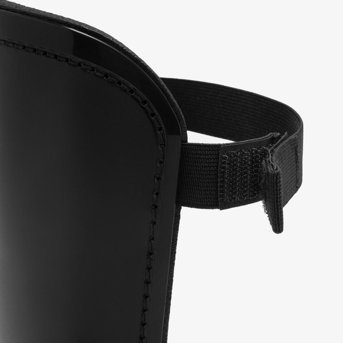 PROTEGE-TIBIAS DE FOOTBALL ADULTE F100 NOIR