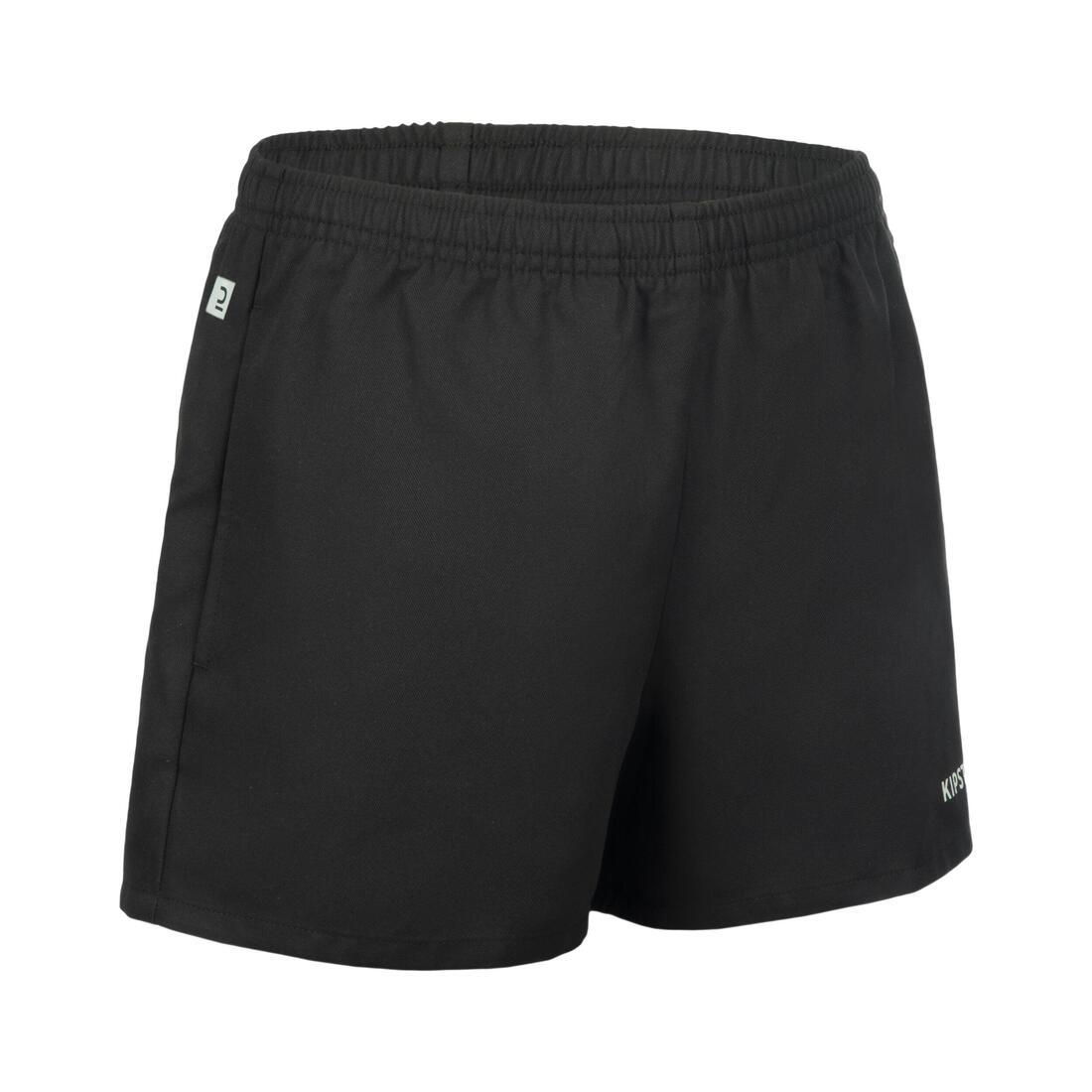Short rugby adulte avec poches r100