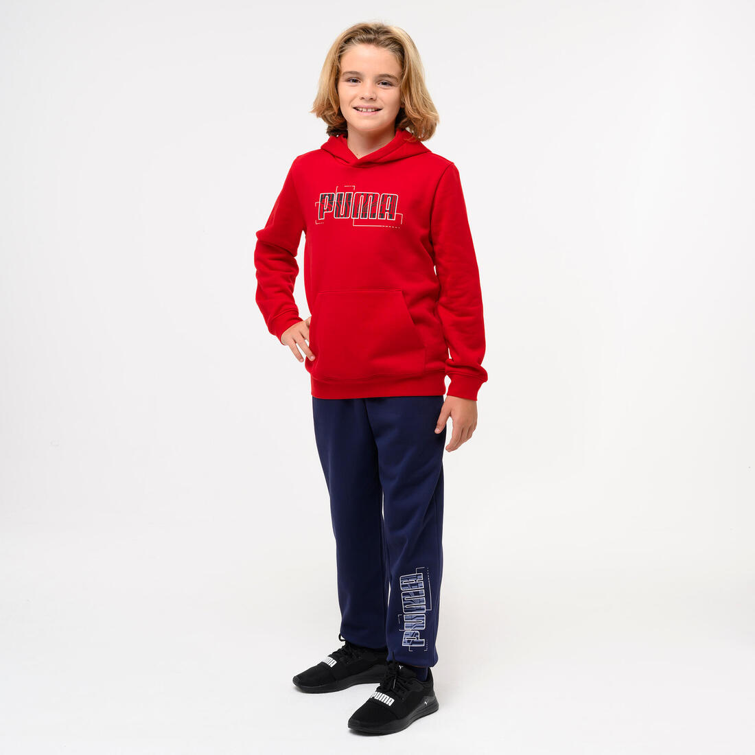 Sweat à capuche imprimé enfant