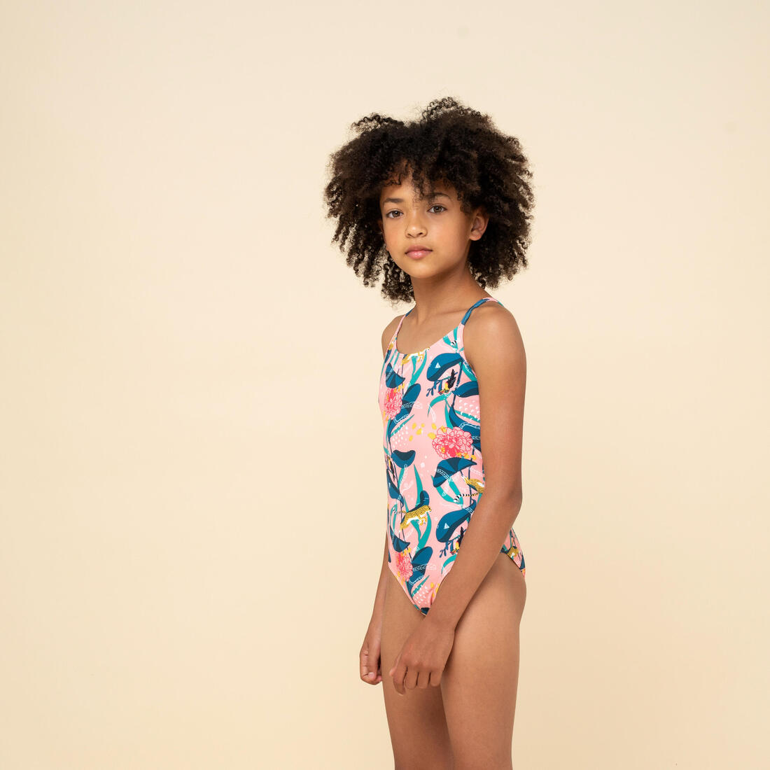 Maillot de bain 1 piece fille 100