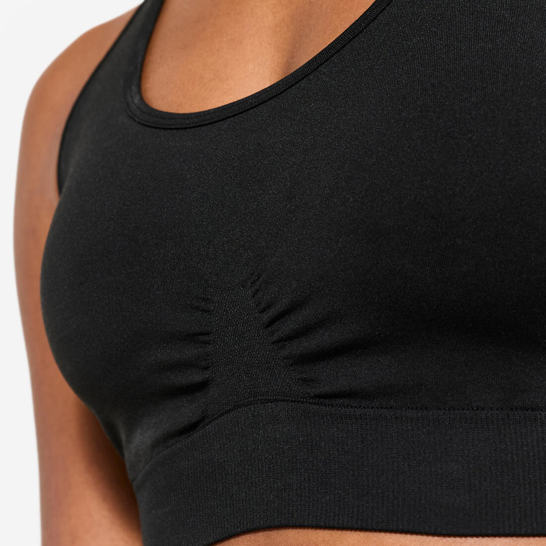 Brassière bretelles croisées maintien léger Femme