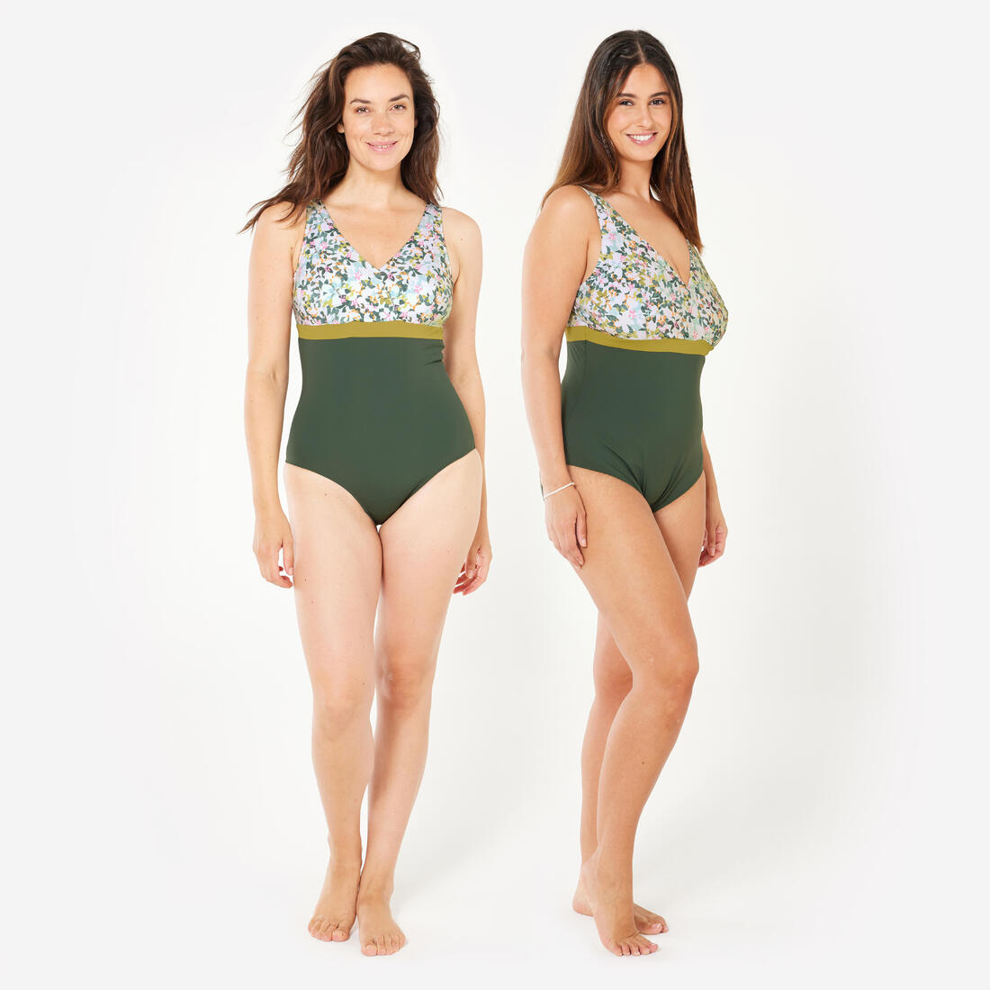 Maillot de bain 1 pièce forte poitrine nage loisirs / aquagym femme, Mia