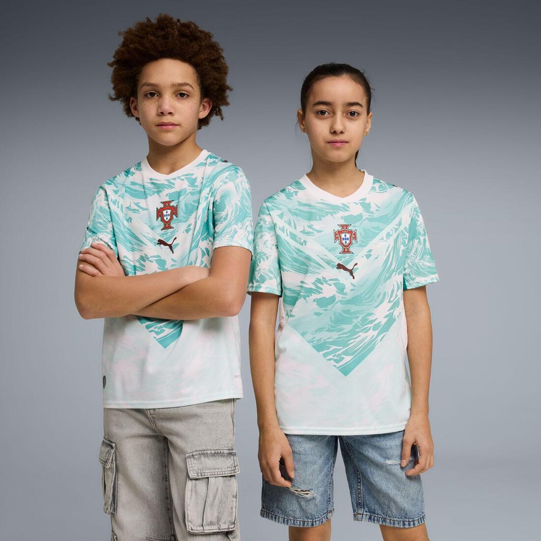 Maillot Replica Extérieur Portugal Coupe du Monde 2026 Enfant