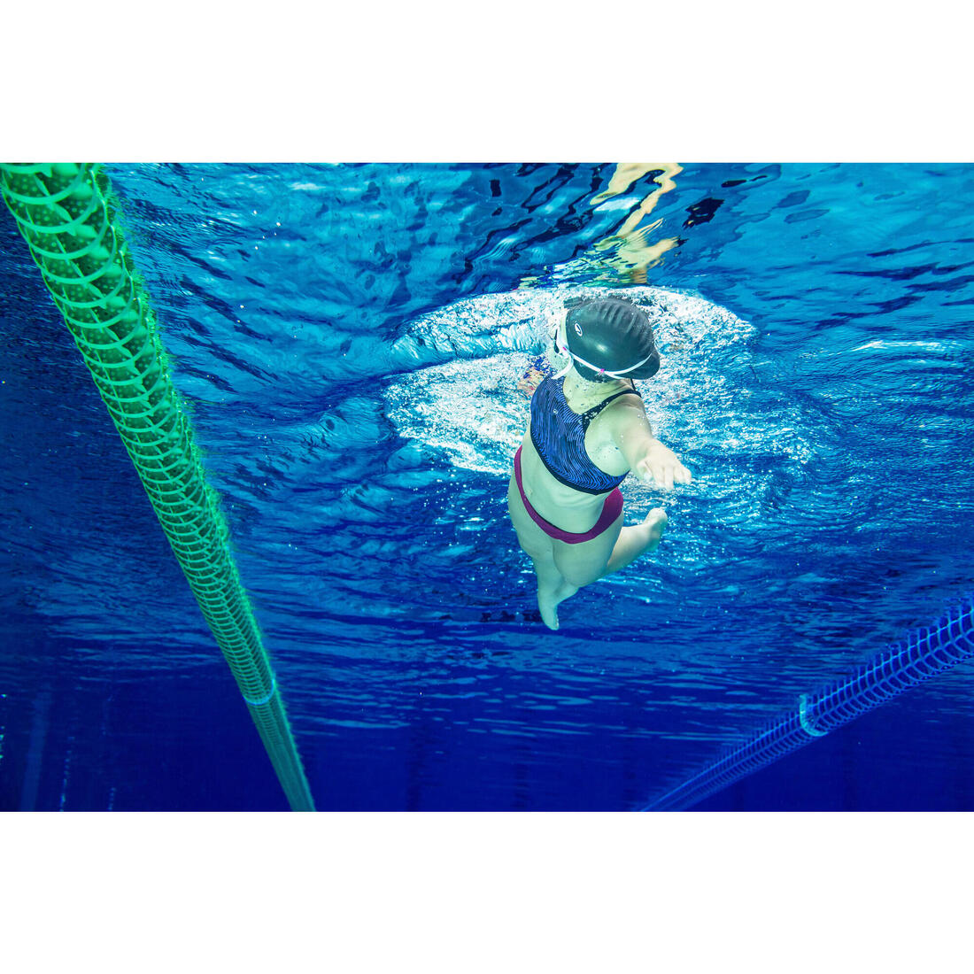 Lunettes de natation, Spirit noir miroir - Nouvel anti-buée