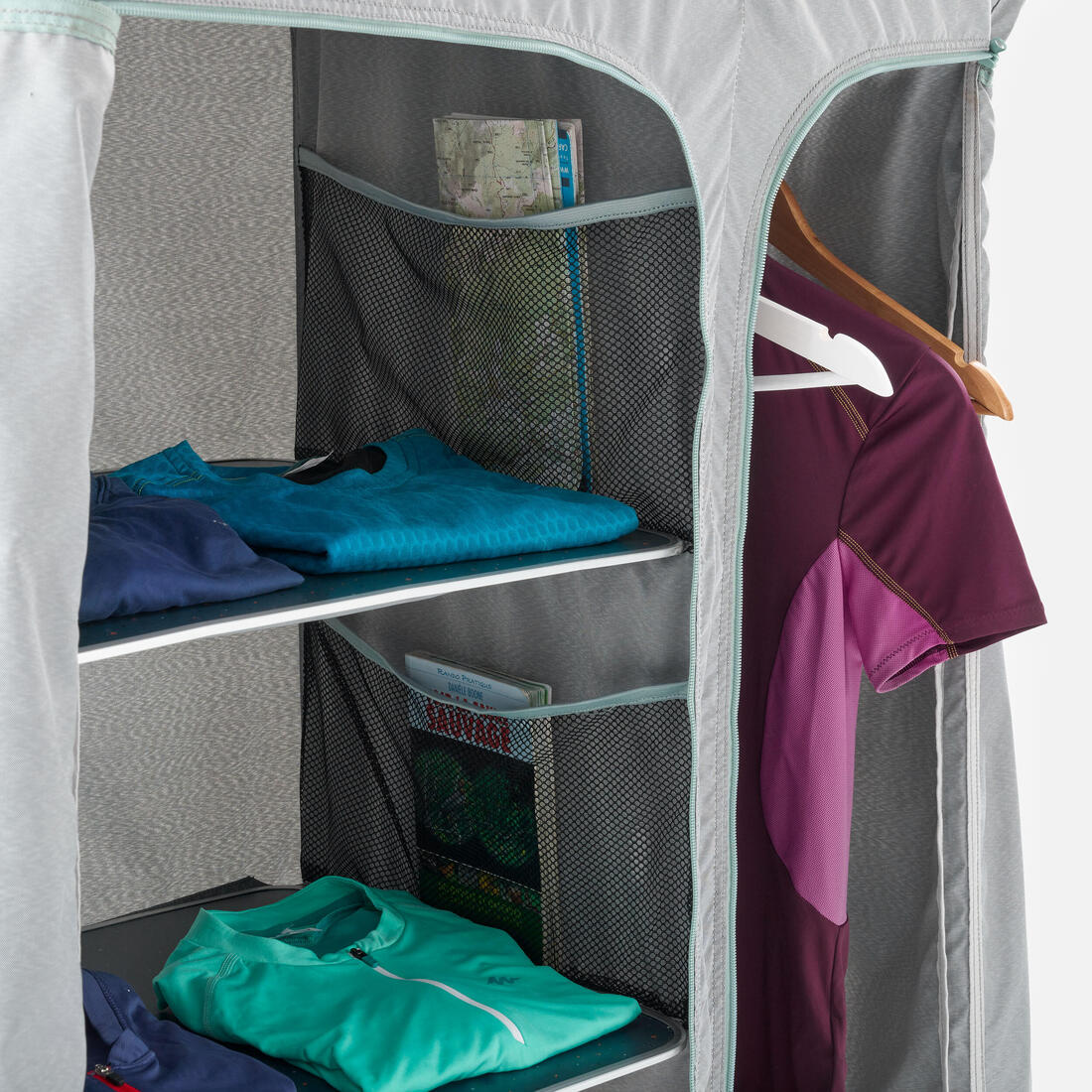 Grande armoire pliable et compacte pour le camping - confort