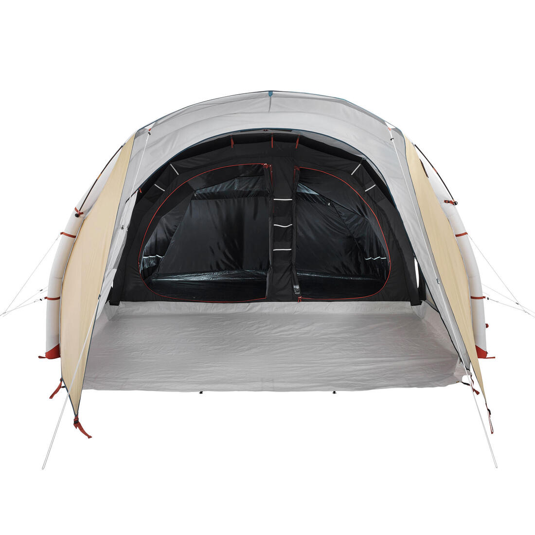 Tente de camping gonflable 5 places 2 chambres, Fresh & Black, Air Seconds 5.2