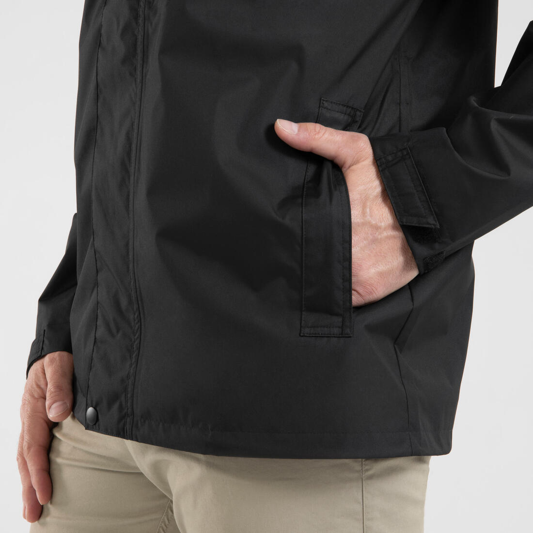 Veste de randonnée imperméable homme, NH500