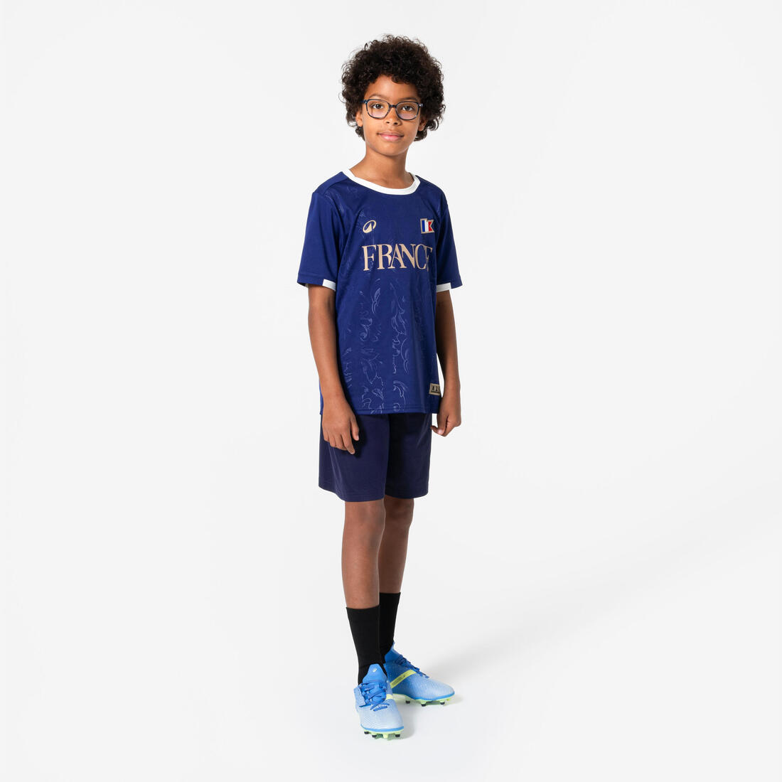 Maillot de foot supporter France enfant 2026