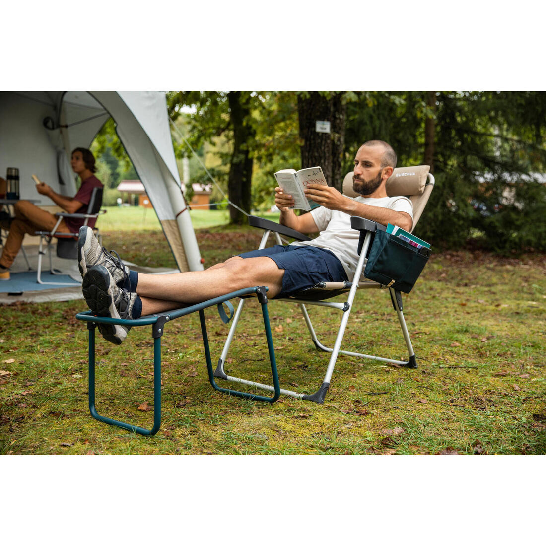 REPOSE-JAMBES POUR LE CAMPING - COMPATIBLE AVEC TOUS NOS FAUTEUILS ET CHAISES
