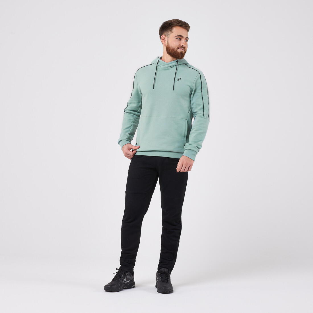 Sweat à capuche de Tennis Homme - Soft blanc cassé