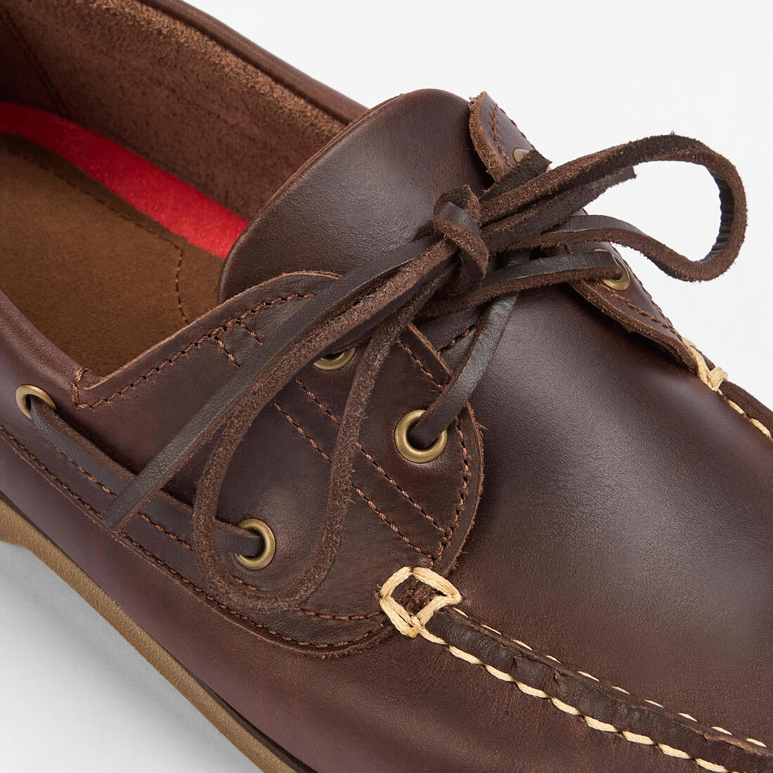 Chaussures bateau cuir Sailing 500