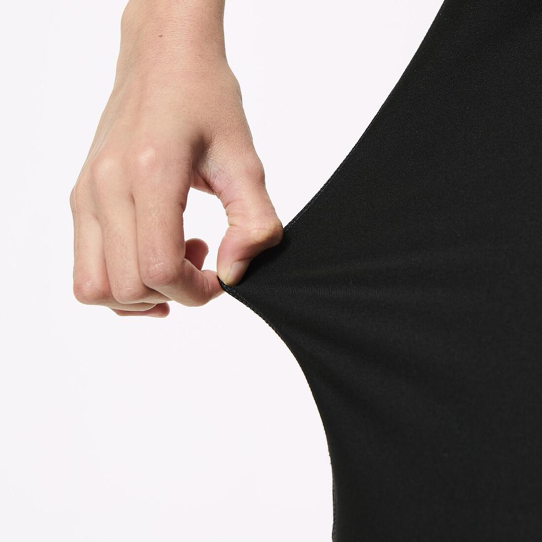 Legging de fitness évasé taille haute fille