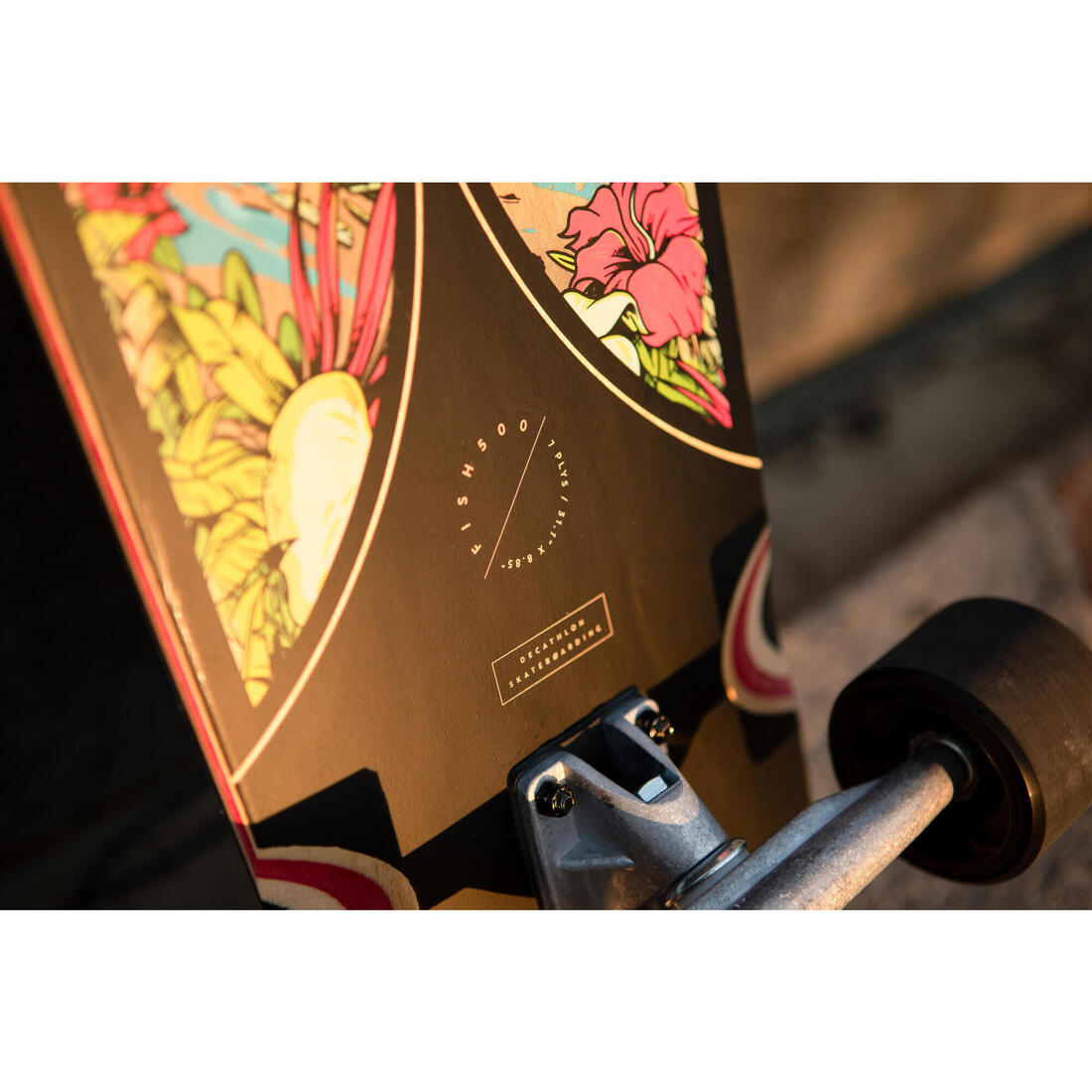 LONGBOARD FISH 500 NOIR