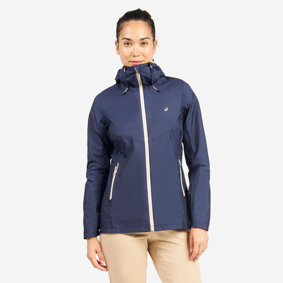 Veste imperméable de voile - veste de pluie sailing 100 femme