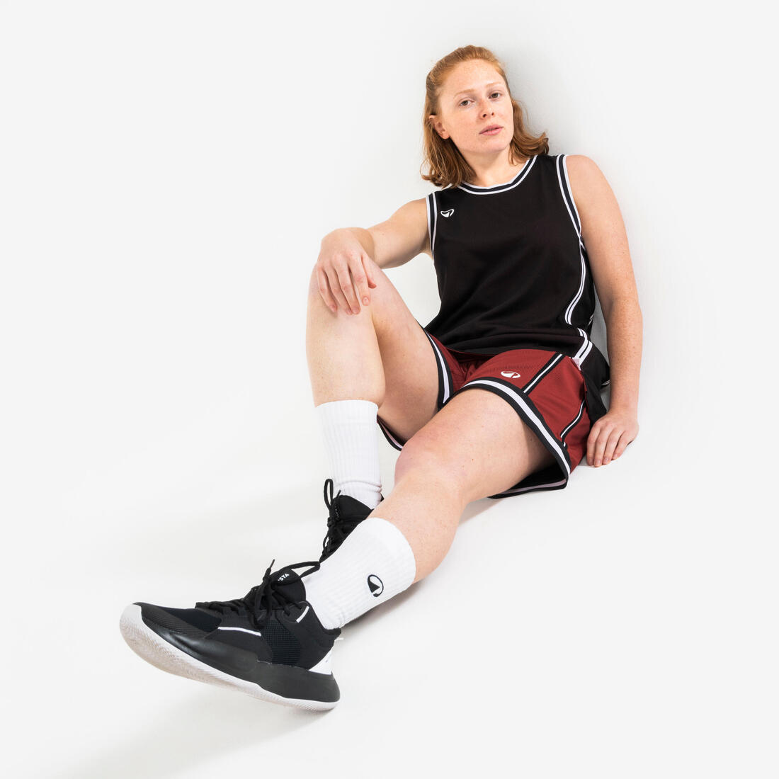 Maillot de Basketball sans manche réversible Adulte - TANK 500