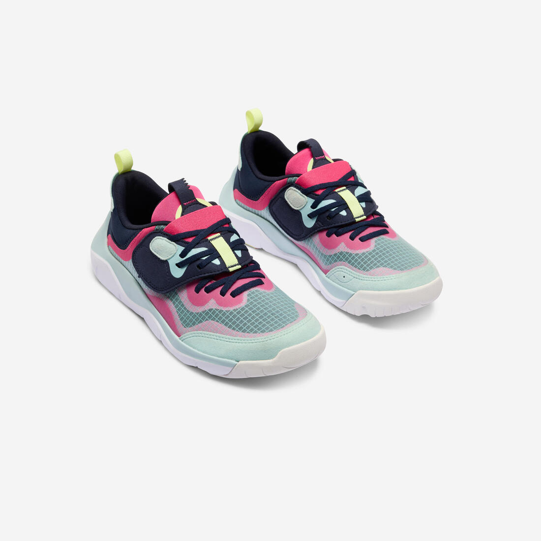 Chaussures de sport à scratch faciles à enfiler enfant,Playful City multicoclore