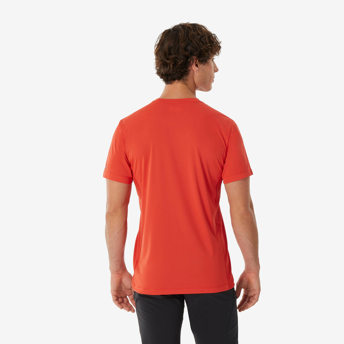 T-shirt manches courtes de randonnée - Columbia Zero Rules light SS RED - Homme