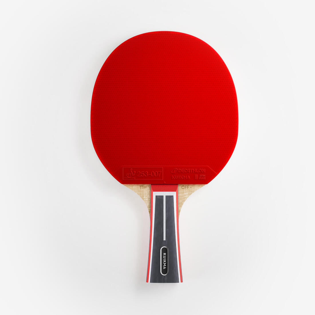 Raquette de tennis de table TTR 930 spin H-carbone 7* ITTF club