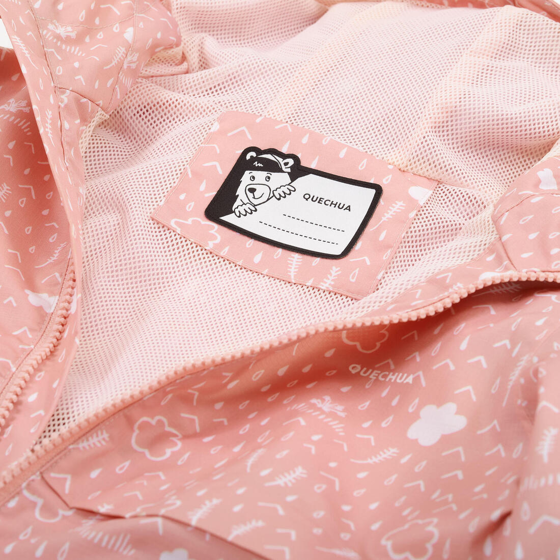Veste imperméable de randonnée 2-6 ans enfant, MH500 kid