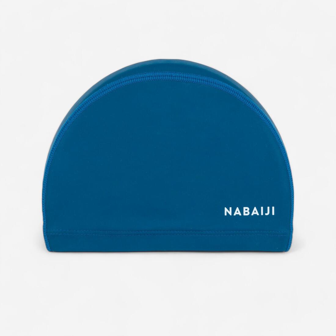 Bonnet de bain en maille enduite taille M,  bleu