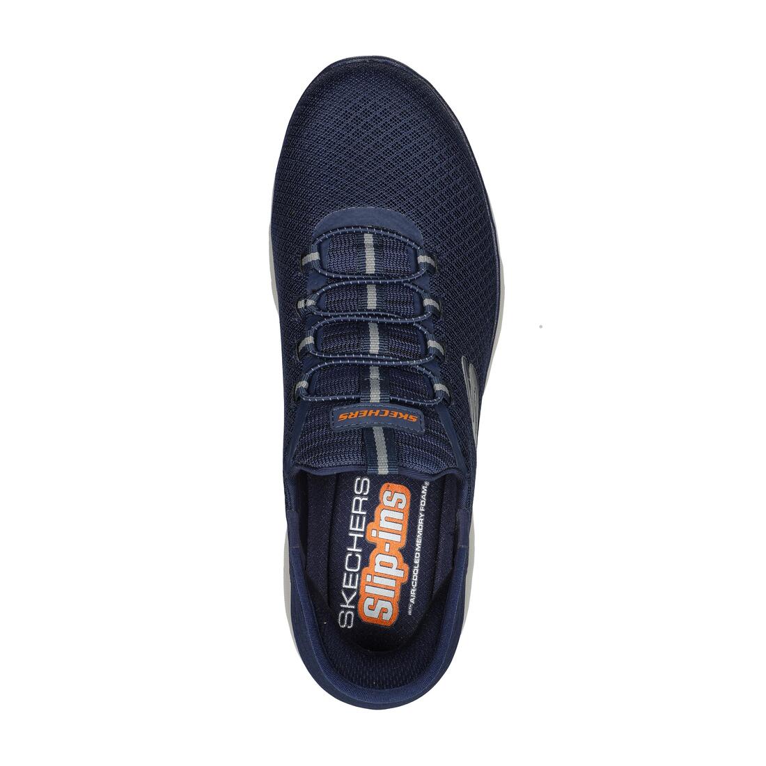 Baskets de marche homme, slip ins summits bleu navy