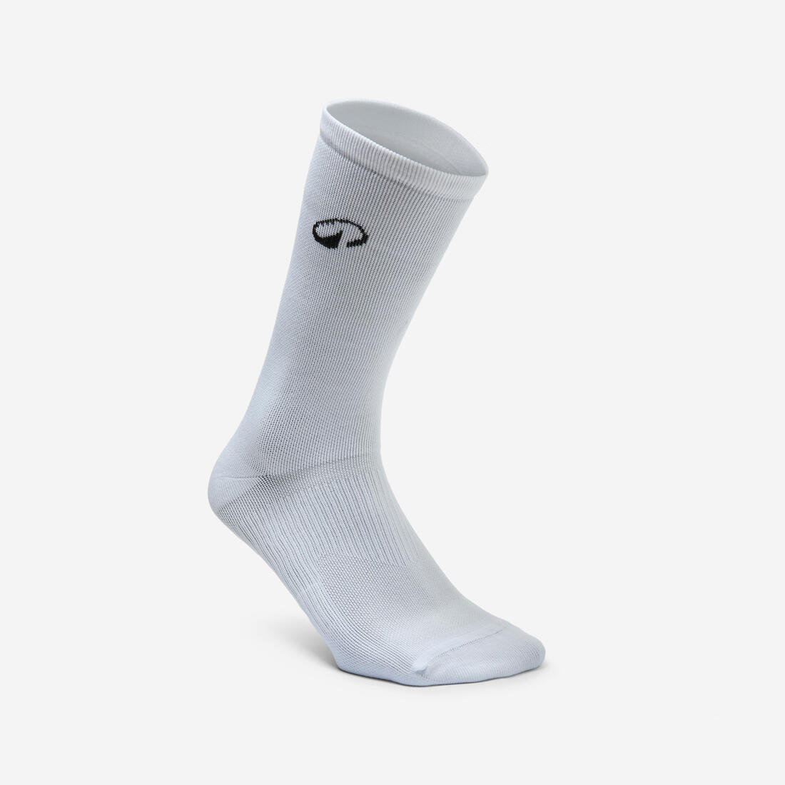 Chaussettes de fitness mi-mollet X3, blanc