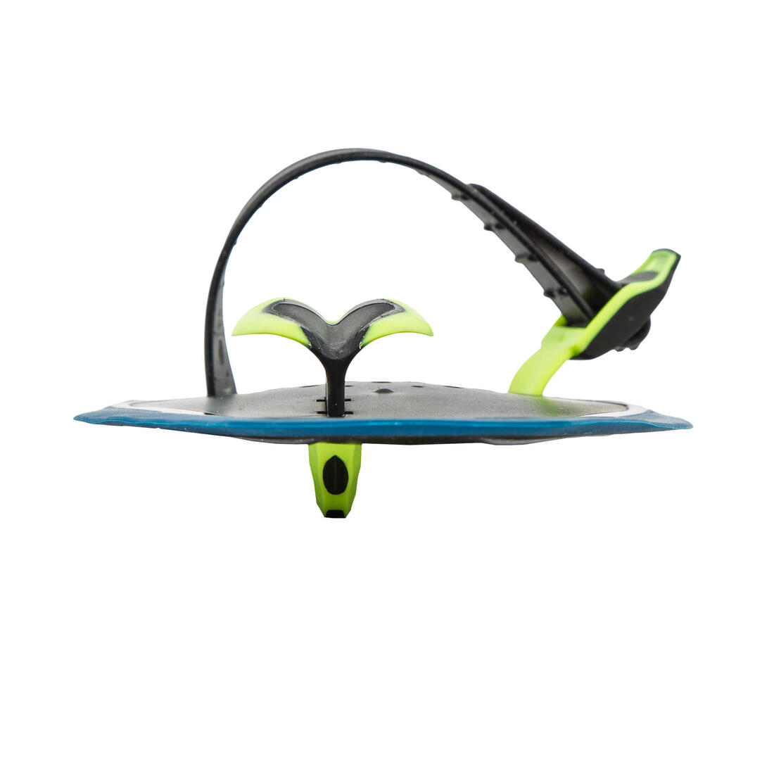 Plaquettes de natation quick-in 500 taille s bleu jaune