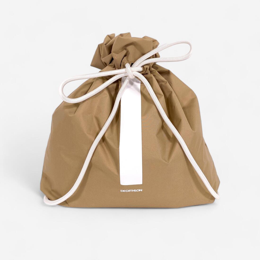 EMBALLAGE CADEAU Format: 44 x 51cm (vêtements, ballons, chaussures, gourdes...) – beige cappuccino