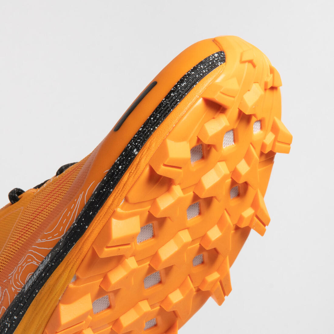 Chaussures de running trail homme, Kiprun race ultra mango, orange