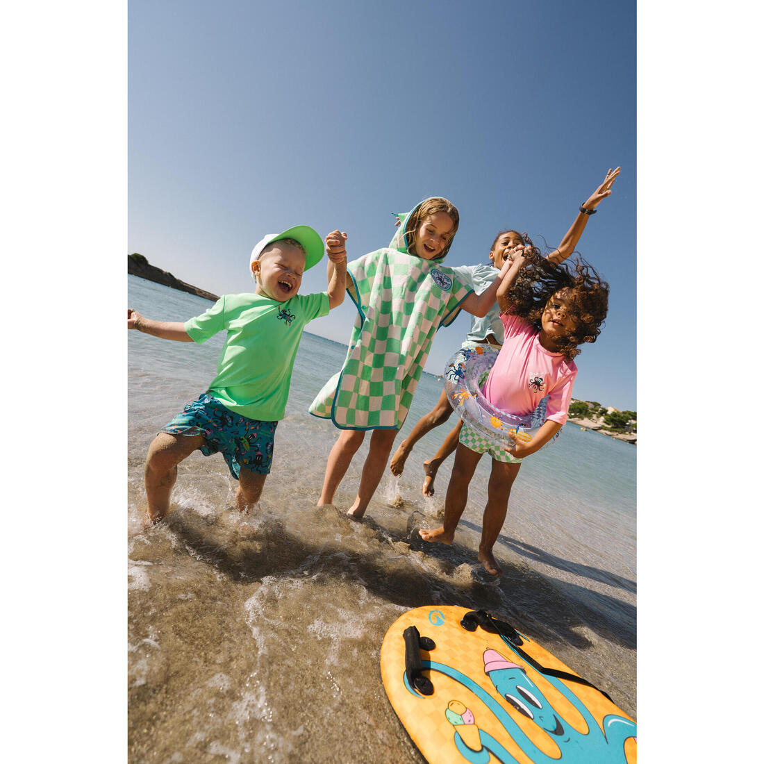 Boxer de bain natation Garçon enfant, Fiti sunny