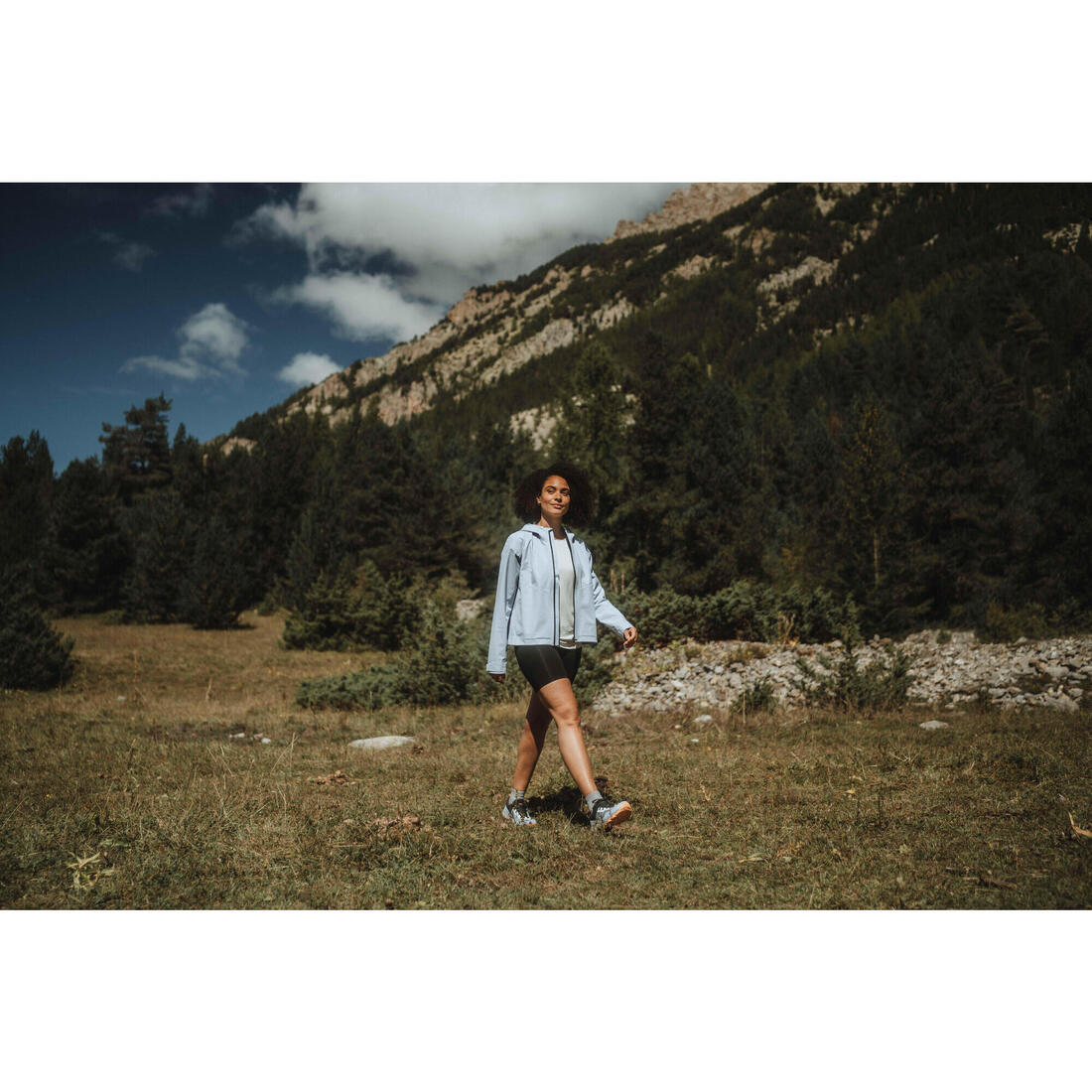 Chaussures de randonnée montagne femme, MH500 LIGHT