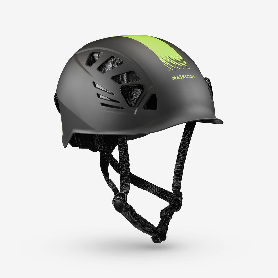 Casque canyoning gris jaune - mk 100 – jaune neon fluo