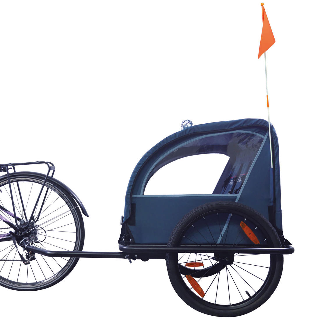 REMORQUE VÉLO BIKE ORIGINAL CAPACITE 40 KG